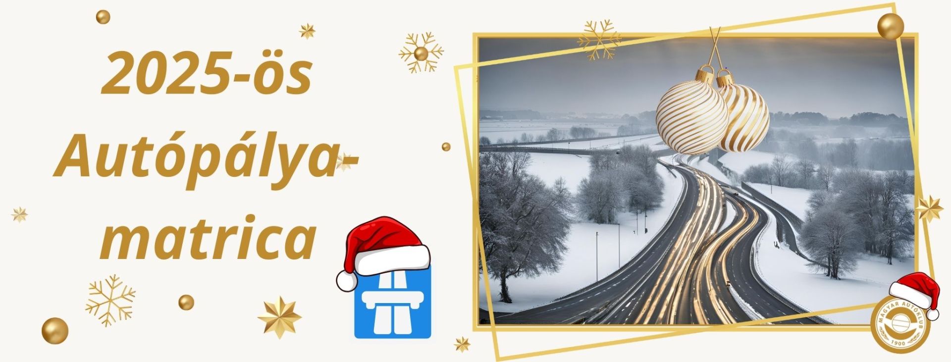 Éves autópálya-matrica