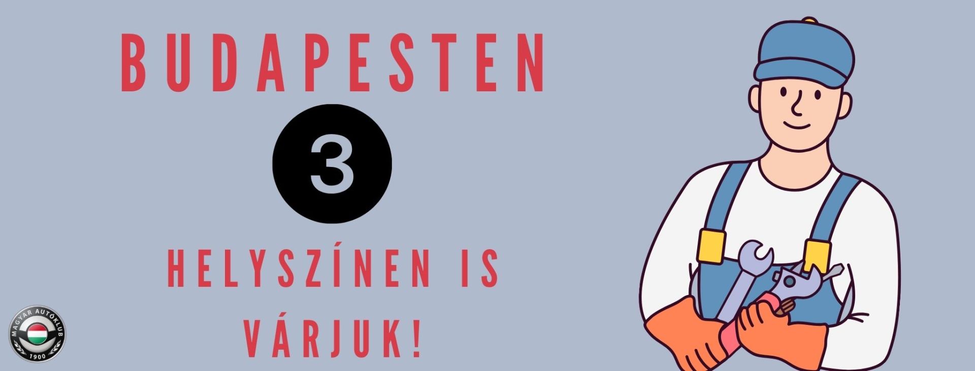 Budapesten több helyszínen is várjuk Ügyfeleinket!