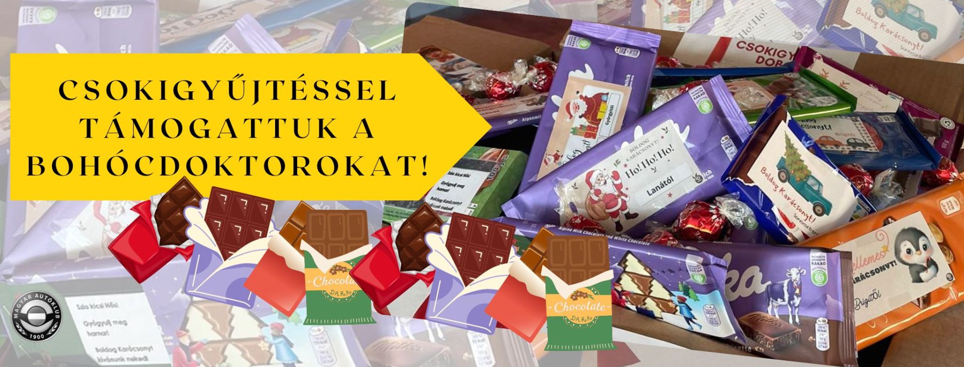 Csokigyűjtéssel támogattuk a bohócdoktorokat!