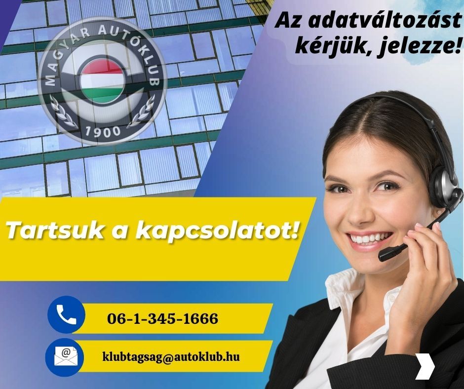 Tartsuk a kapcsolatot!