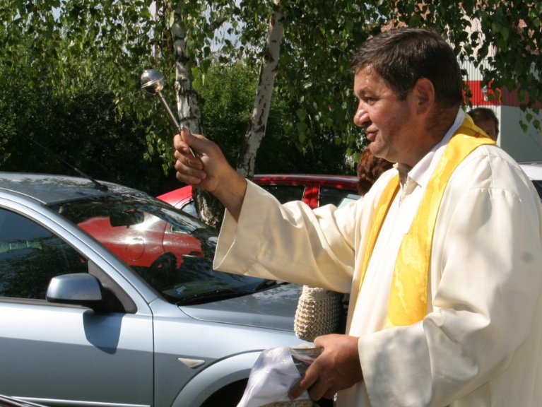 Szent Kristóf napi autószentelés 2023