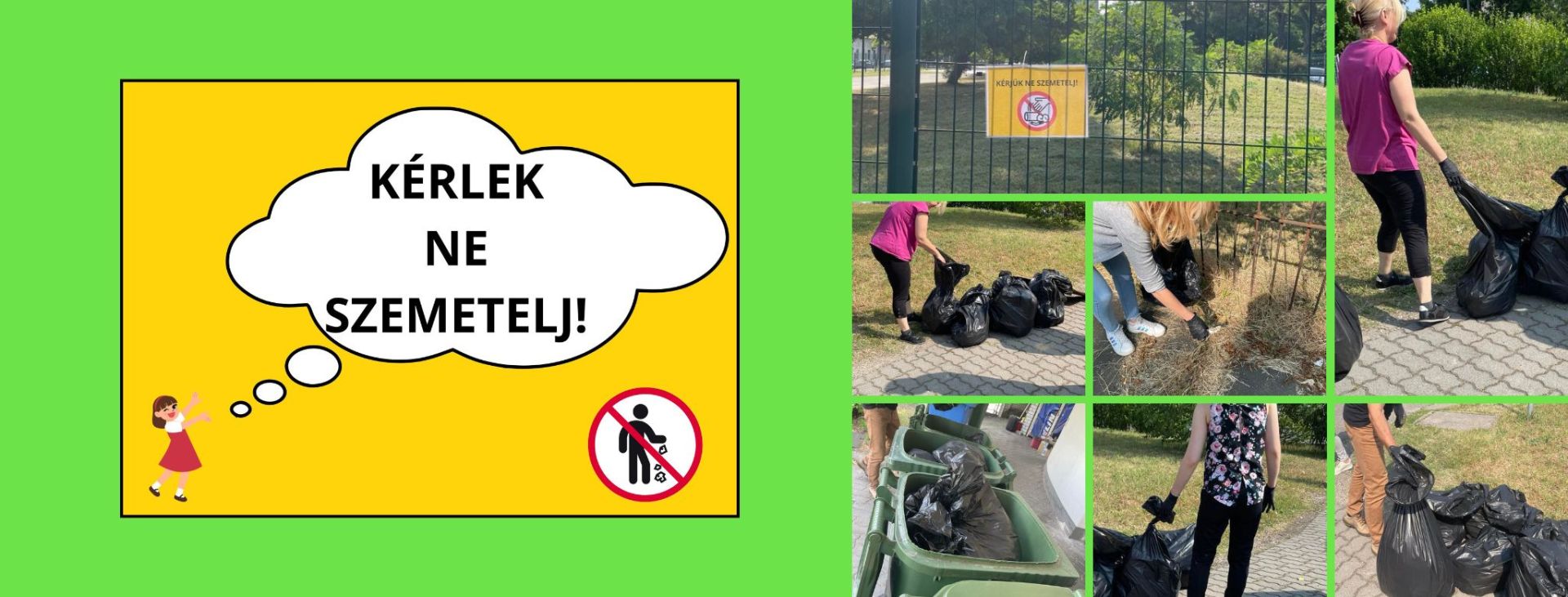 A Magyar Autóklub dolgozói közös szemétszedő sétára indultak