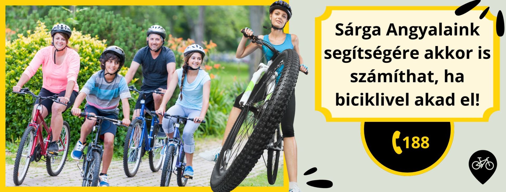 188 akkor is, ha biciklivel közlekedik!