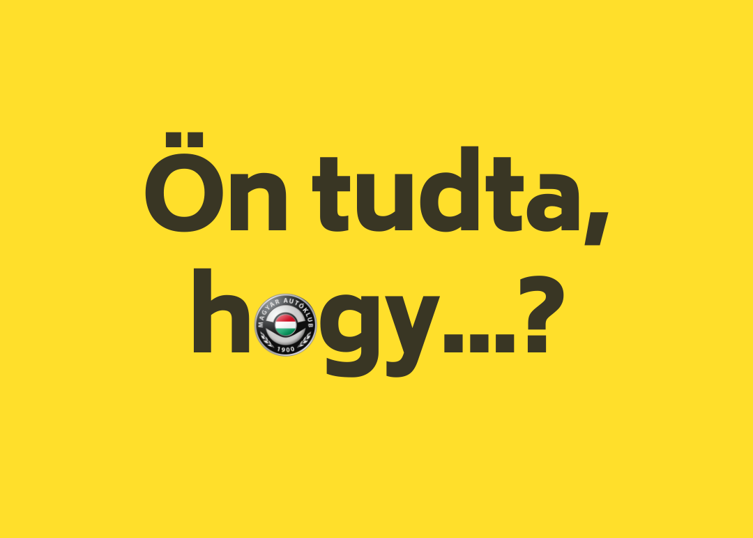 Tudta?