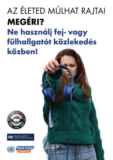 Közlekedésbiztonság és fejhallgató