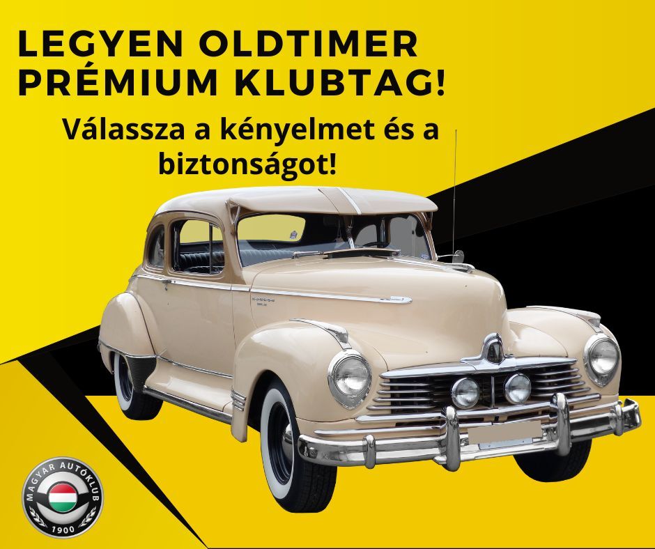 Legyen Oldtimer Prémium klubtag!