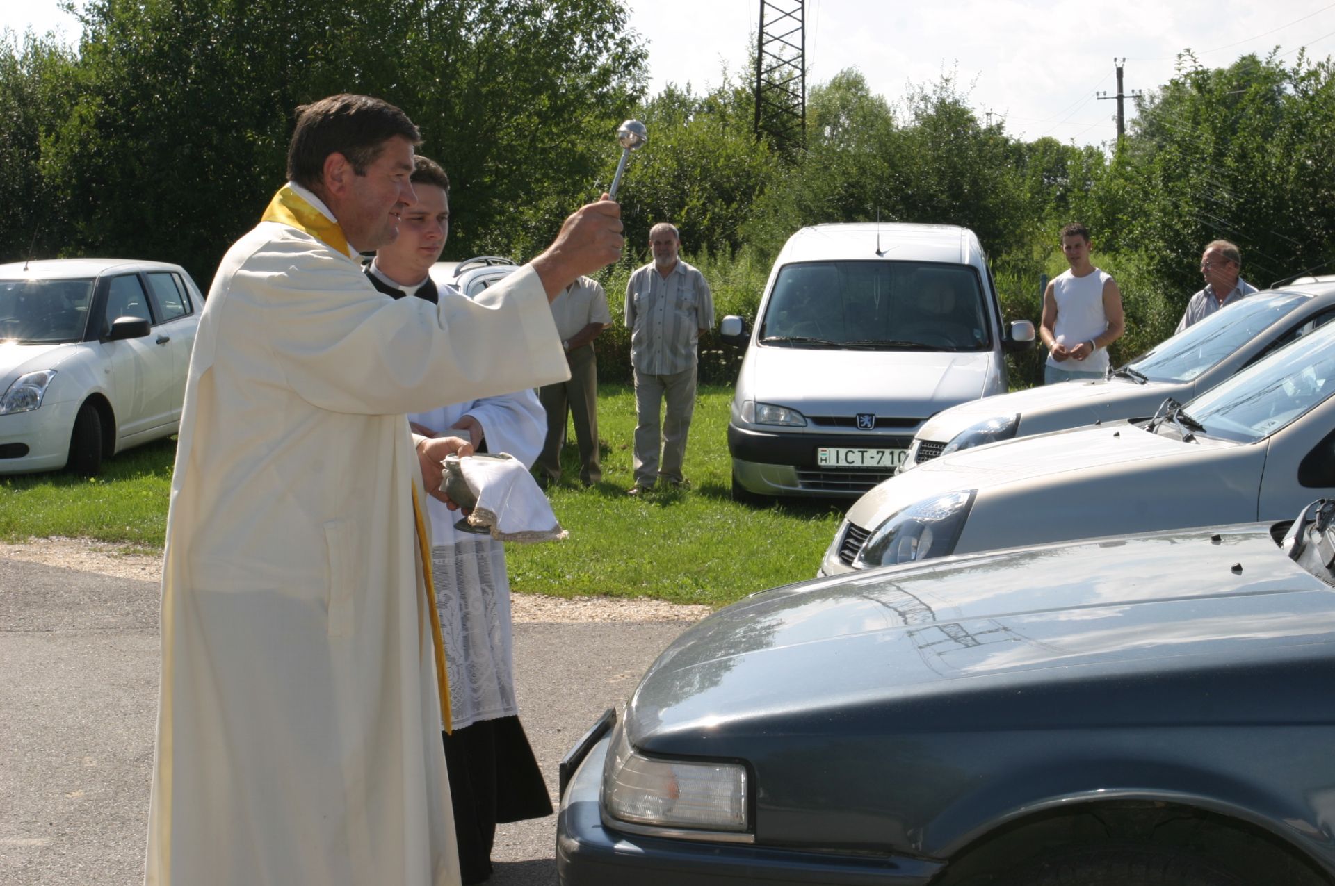 Szent Kristóf napi autószentelés 2022