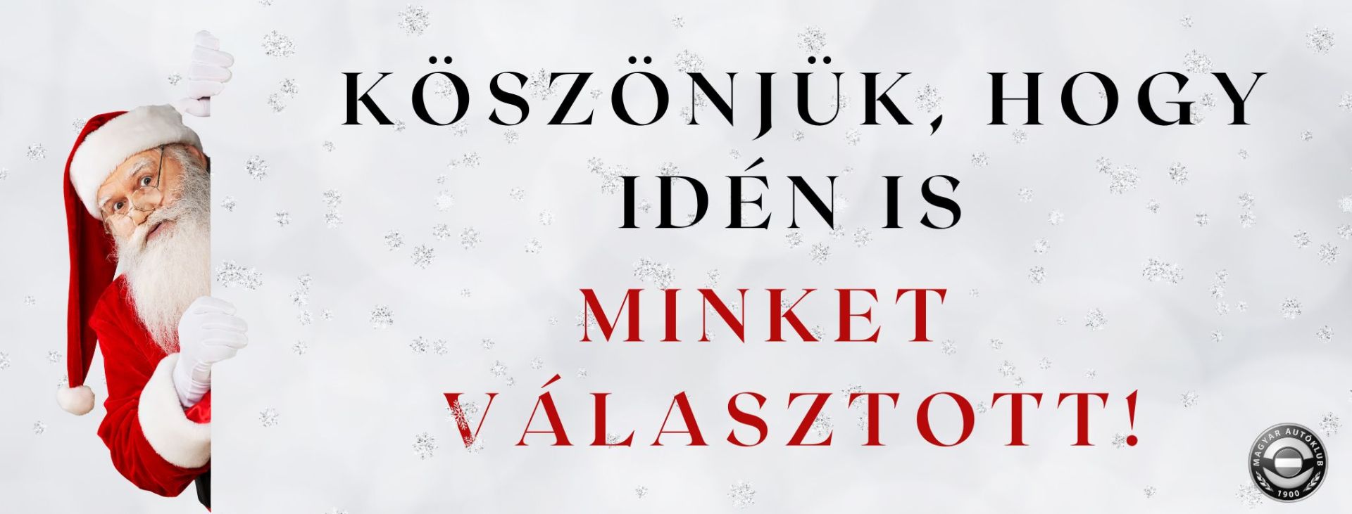 Köszönjük, hogy idén is minket választott!