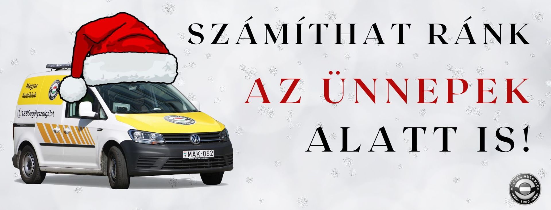 Számíthat ránk az ünnepek alatt is!